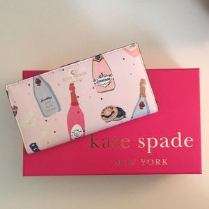 Kate Spade Stacy Wallet- Champagne